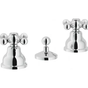 Rubinetto Bidet con 3 Fori Nobili serie Grazia finitura Cromo art. GRC5015/CR