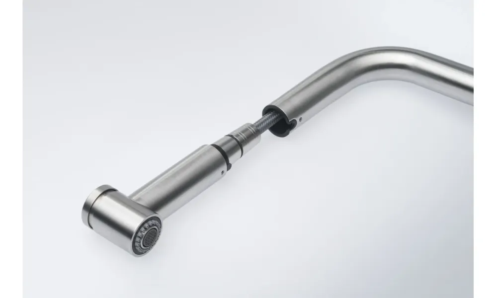 Rubinetto cucina Atlas Neo Spray inox Estraibile Franke 115.0521.441