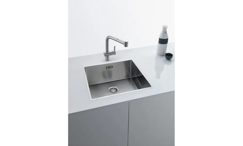 Rubinetto cucina Atlas Neo Spray inox Estraibile Franke 115.0521.441
