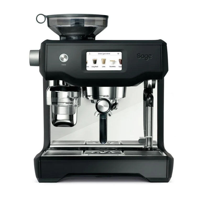 Sage Macchina per espresso Oracle Touch (portafiltro) – 15 bar, 2,5 L, ugello per schiuma di latte, 39,2 × 45,4 × 37,3 cm
