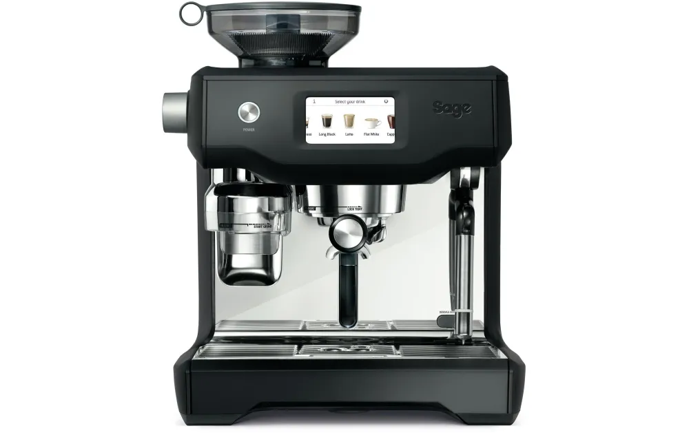 Sage Macchina per espresso Oracle Touch (portafiltro) – 15 bar, 2,5 L, ugello per schiuma di latte, 39,2 × 45,4 × 37,3 cm
