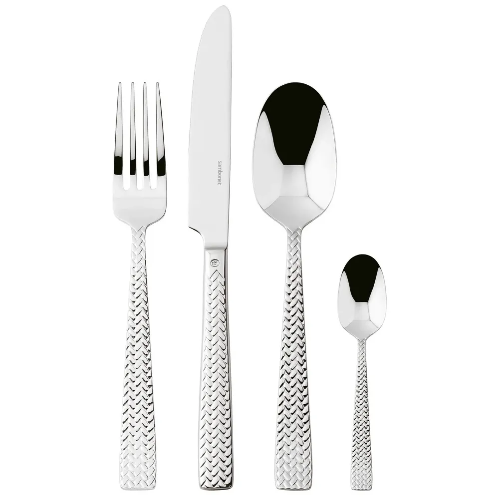 Sambonet Cortina Servizio posate 24 pezzi Acciaio Inox