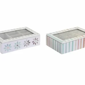 SCATOLA INFUSIONI MDF CRISTALLO 23X15X7cm 2 assortimenti