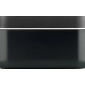 Scatola per cubetti di ghiaccio LÉKUÉ Ice Box 22,5x12,5x12 cm nero