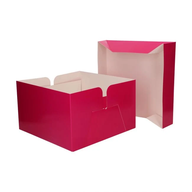 Scatola per Dolci Rosa – 25x25x15 cm
