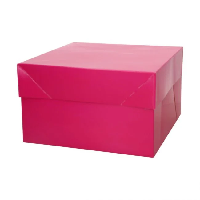 Scatola per Dolci Rosa – 25x25x15 cm