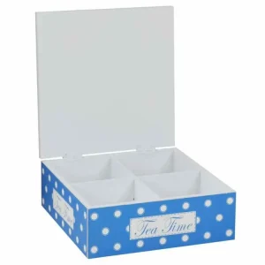 Scatola porta tea time cm18x18xh7