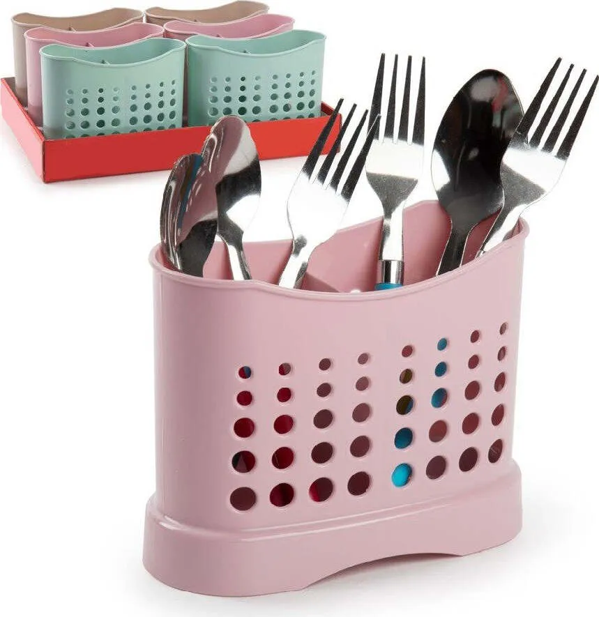 Scolaposate Holes Vintage Scola Porta Posate Cucina Plastica Colorata 117171a