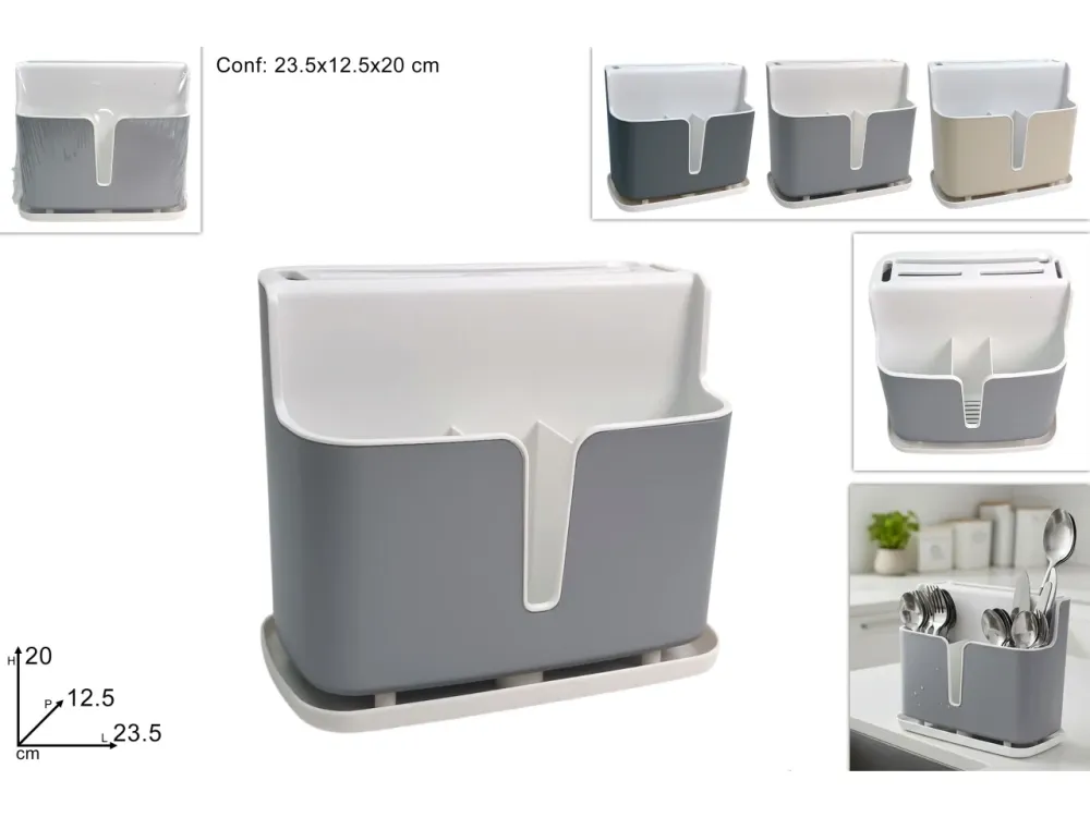 Scolaposate plastica 3 colori assortiti