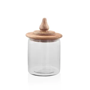 Il barattolo portaoggetti Mia Madera con coperchio Selected Products - 871