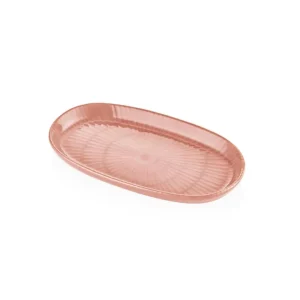 Il set da portata ovale Mia Noon di 2 salmoni 26 cm Selected Products - 871