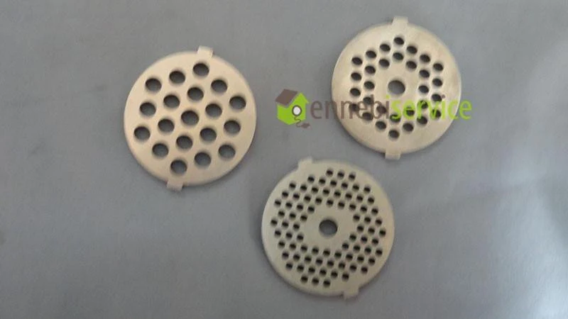 Serie piastre artus t25-t30 acciaio inox Reber