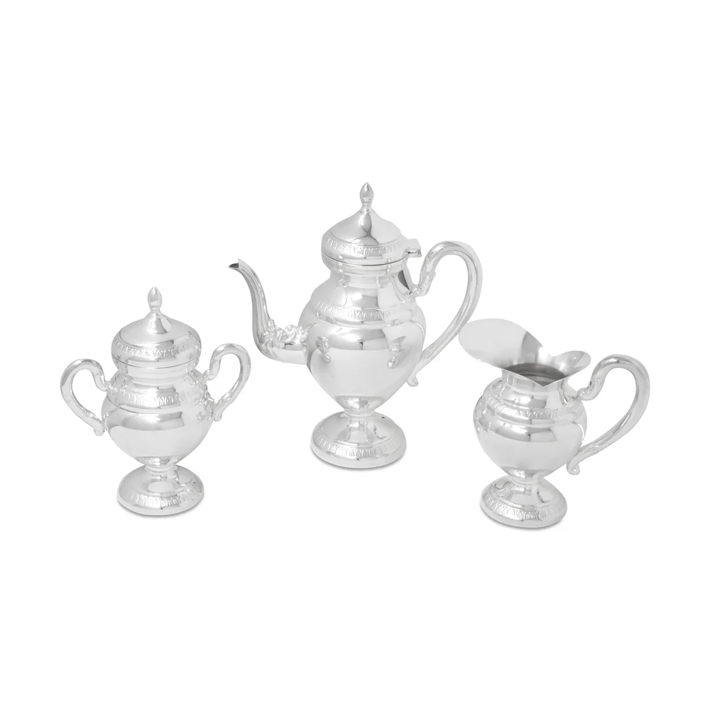 Servizio da Caffè 3 pz. Impero Argento 800