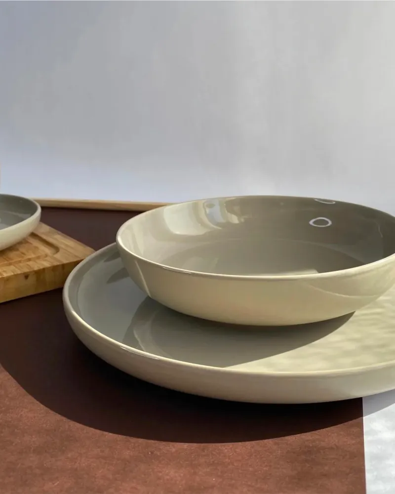 Servizio piatti grès Elements, 6 persone