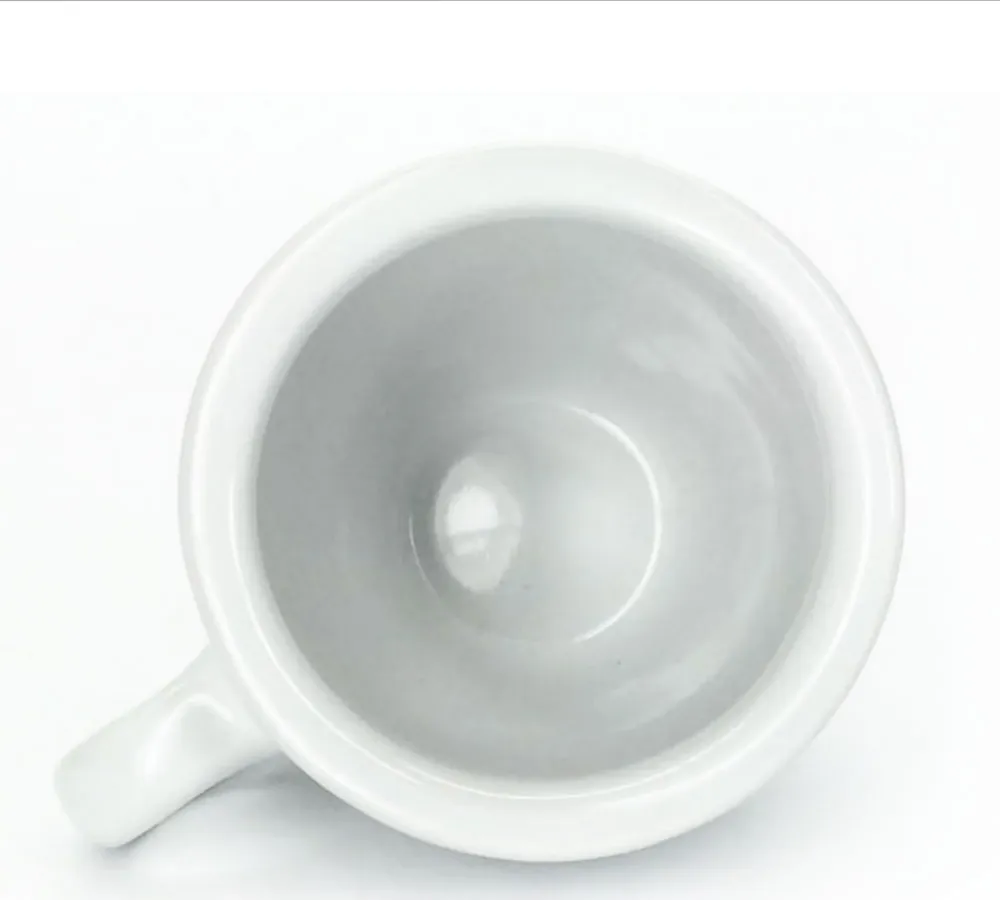 Servizio Set 6 Tazzine Da Caffe Tazzina Bassa Ceramica Marrone Da Cucina