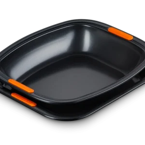 Set Arrostiera Rettangolare e Teglia Rettangolare Bassa 31 cm