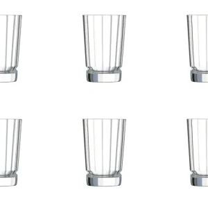 Set 6 bicchieri acqua Bourbon Street 0,36lt D8,5cm H13cm