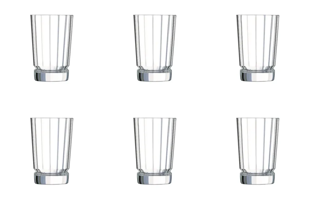 Set 6 bicchieri acqua Bourbon Street 0,36lt D8,5cm H13cm