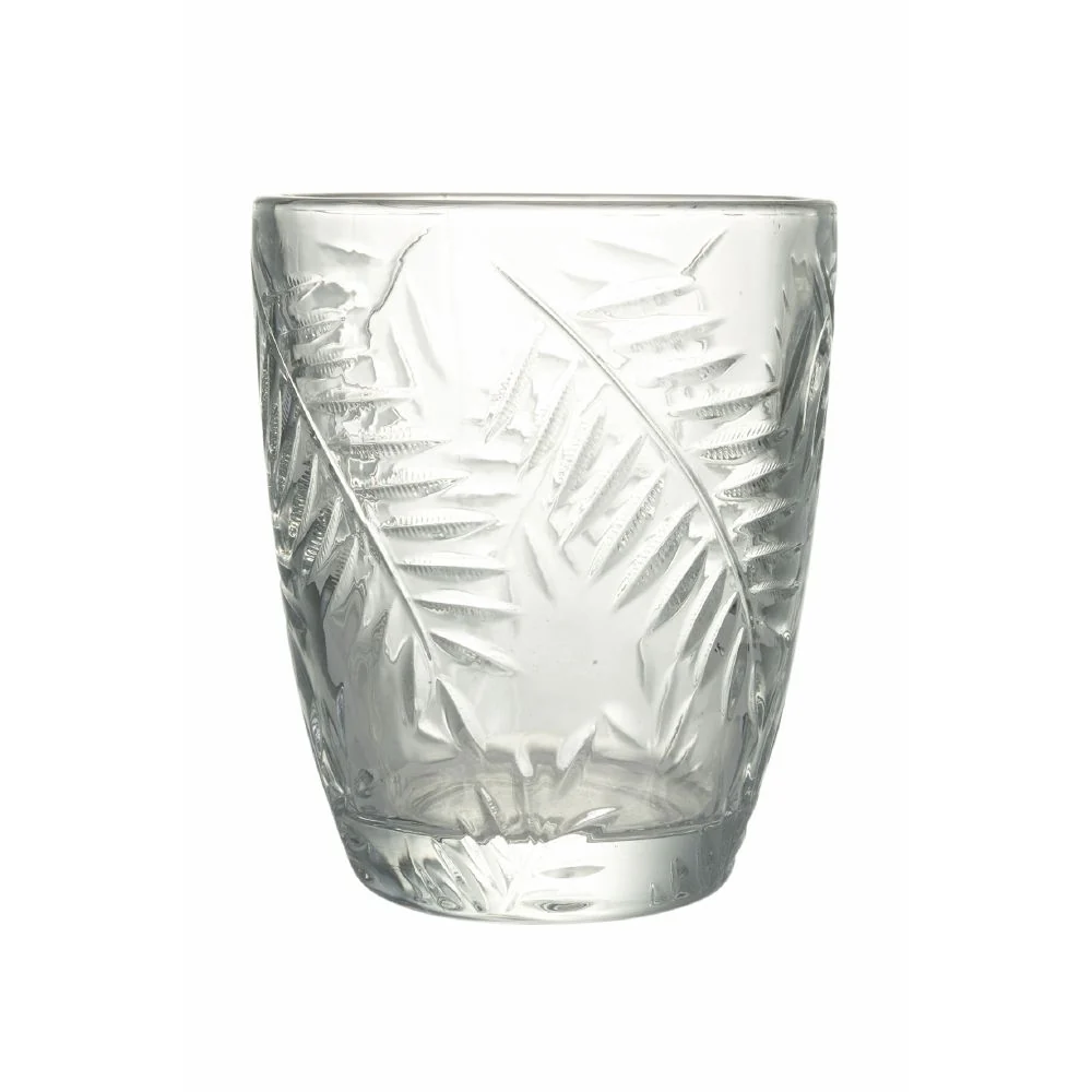 Set 6 Bicchieri Acqua New Jungle Vetro VdE Tivoli 1996 Trasparente