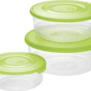Set contenitori alimenti Tontarelli 904066981A FAMILY FOOD Verde
