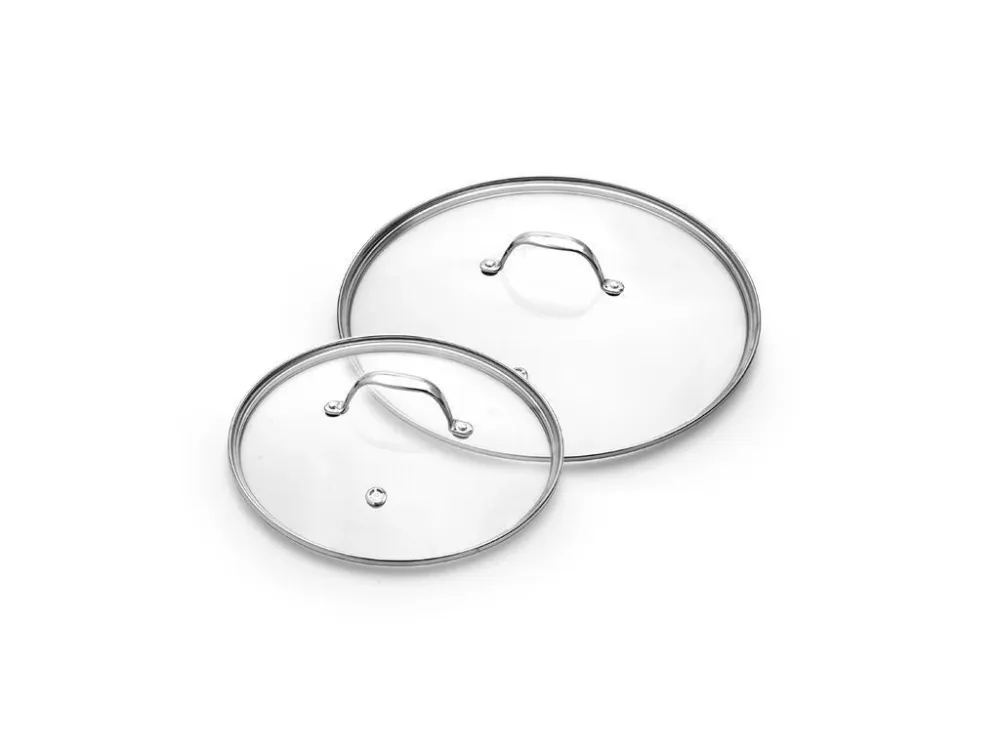 SET COPERCHI VETRO 24/30 CM – 2 PEZZI
