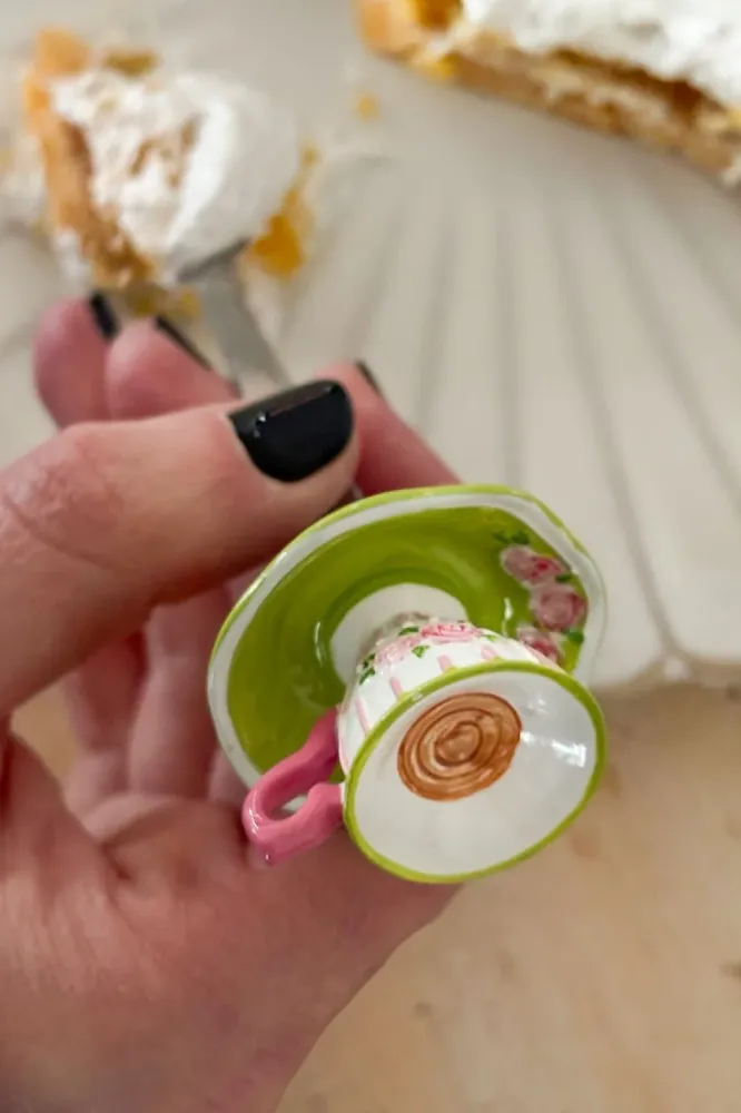 Set di cucchiaini e forchette da tè dal design speciale