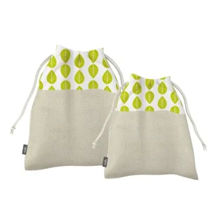 Set 2 foglie di rete per frutta e verdura M e L