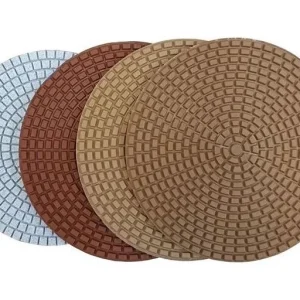 Set di macinazione agata, marrone 200 mm