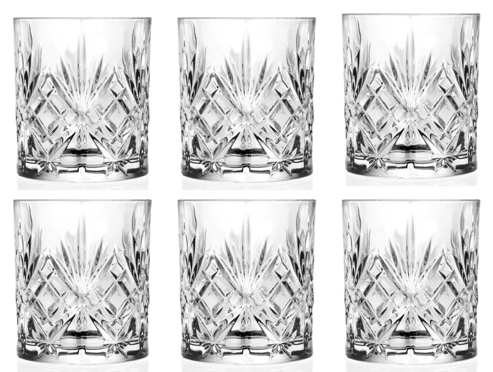 Set di 6 MeloBicchiere Dof dia Ø8,2 H5,2 cm, 34cl