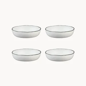 Set 4 piatti fondi grès Pure