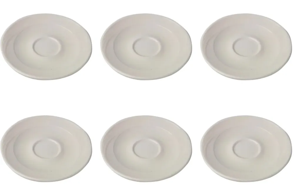 Set 6 piattini caffè Maxa Dura 83 15,5 cm Aligro