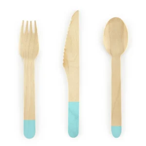 set 18 posate - menta