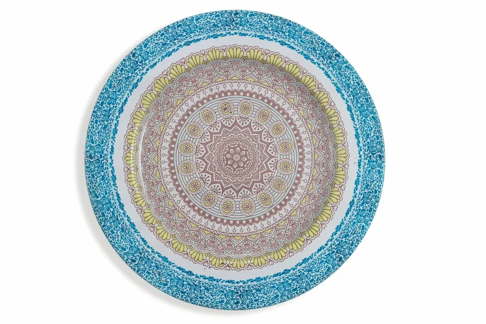 Set 6 Sottopiatti Ø33x1,5 cm Metallo Villa d'Este Home Tivoli Cala Salada