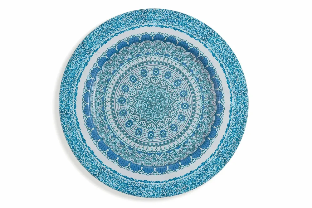 Set 6 Sottopiatti Ø33x1,5 cm Metallo Villa d'Este Home Tivoli Cala Salada