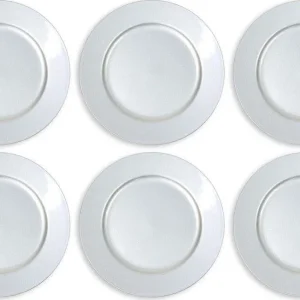 Set 6 Sottopiatti Natalizi Colore Argento Addobbi Natalizio Decorazioni Natale