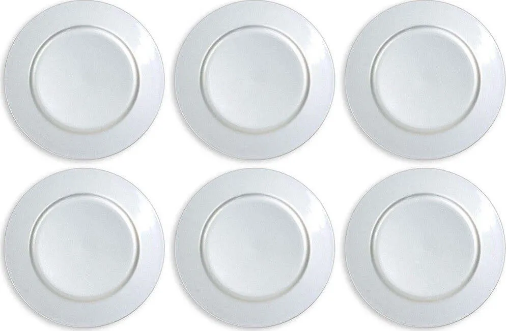 Set 6 Sottopiatti Natalizi Colore Argento Addobbi Natalizio Decorazioni Natale
