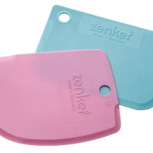 Set di 2 spatole decora torte lisce, raccogli e stendi impasto, realizzato polipropilene