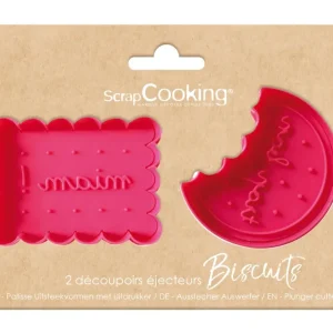Set di 2 tagliabiscotti classici