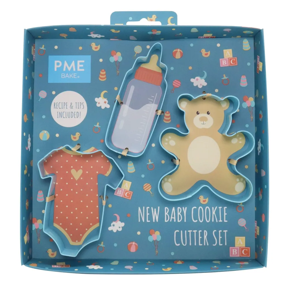 Set/ 3 Tagliabiscotti New Baby