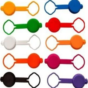 Set 40 Tappi Tappo Con Collarino Per Alimenti Bottiglie Vino Acqua Plastica