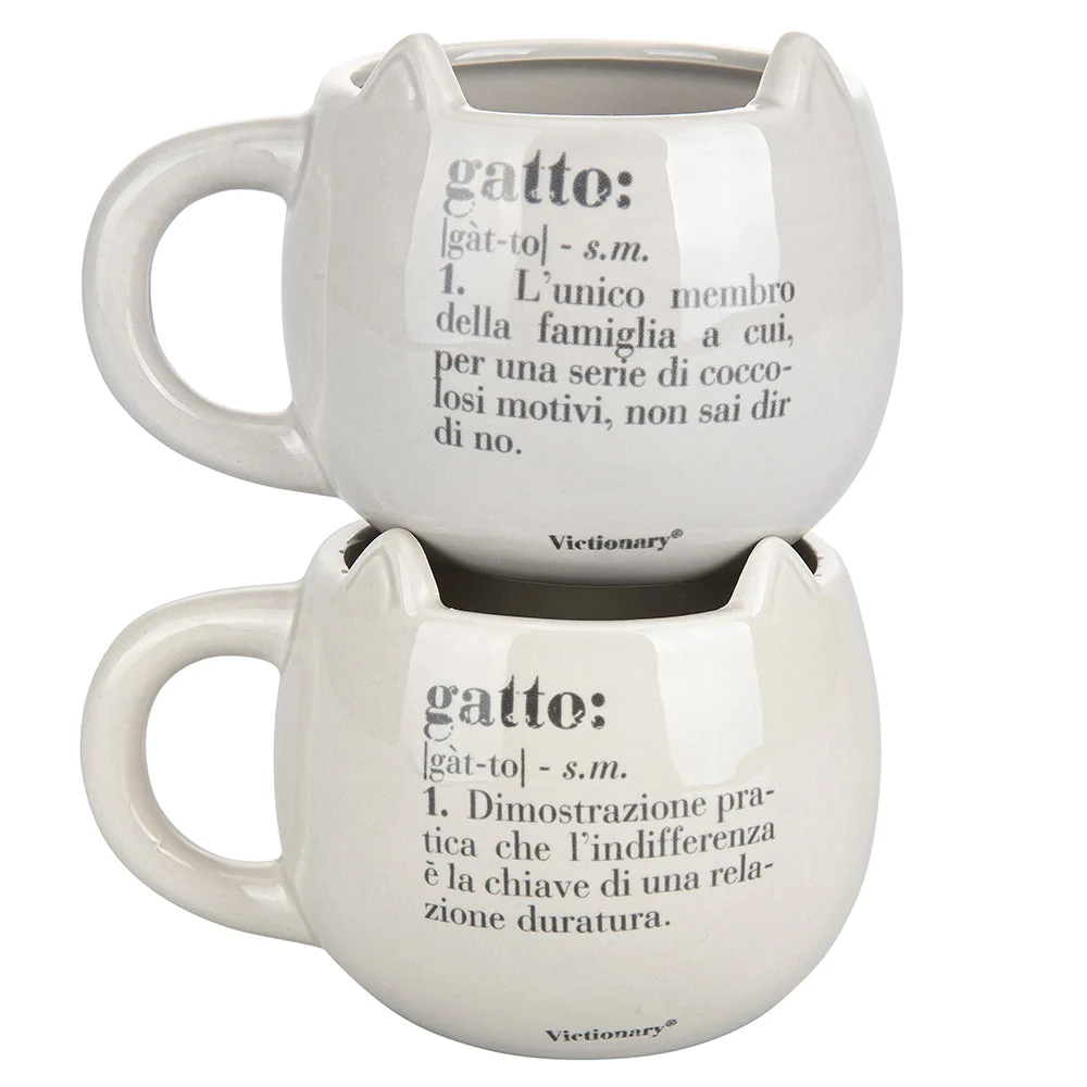 Set 2 tazze Ceramica VdE Tivoli 1996 Bianco