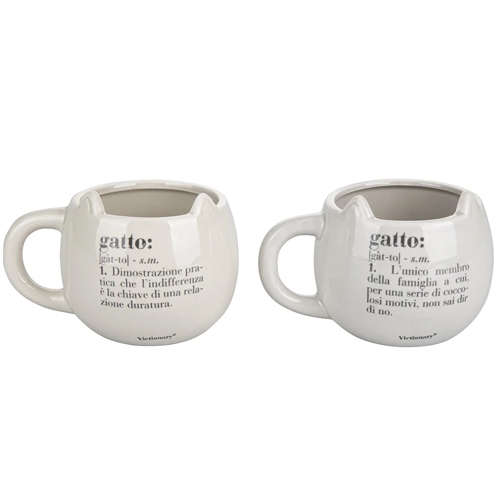 Set 2 tazze Ceramica VdE Tivoli 1996 Bianco