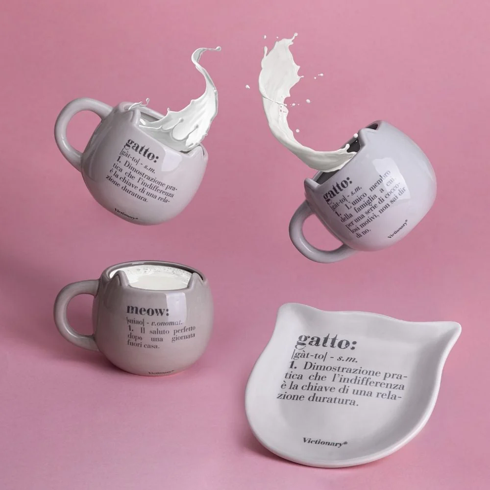 Set 2 tazze Ceramica VdE Tivoli 1996 Bianco