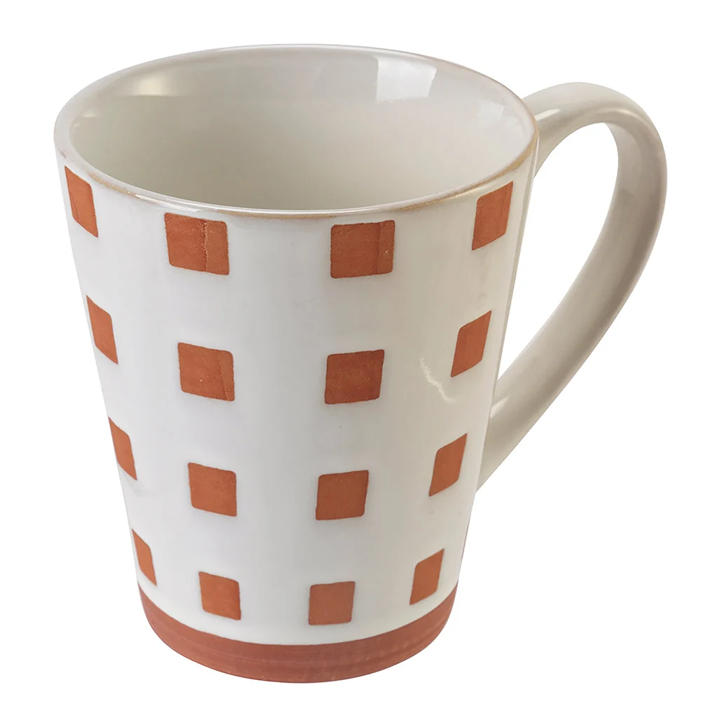 Set 4 Tazzine da Caffè Ø9x10,5 cm Gres VdE Tivoli 1996 Geometry
