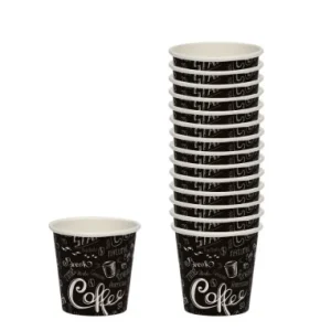 Seta Home Bicchieri Caffè Neri x 50