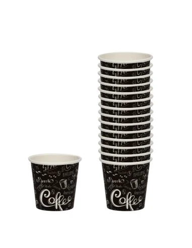 Seta Home Bicchieri Caffè Neri x 50