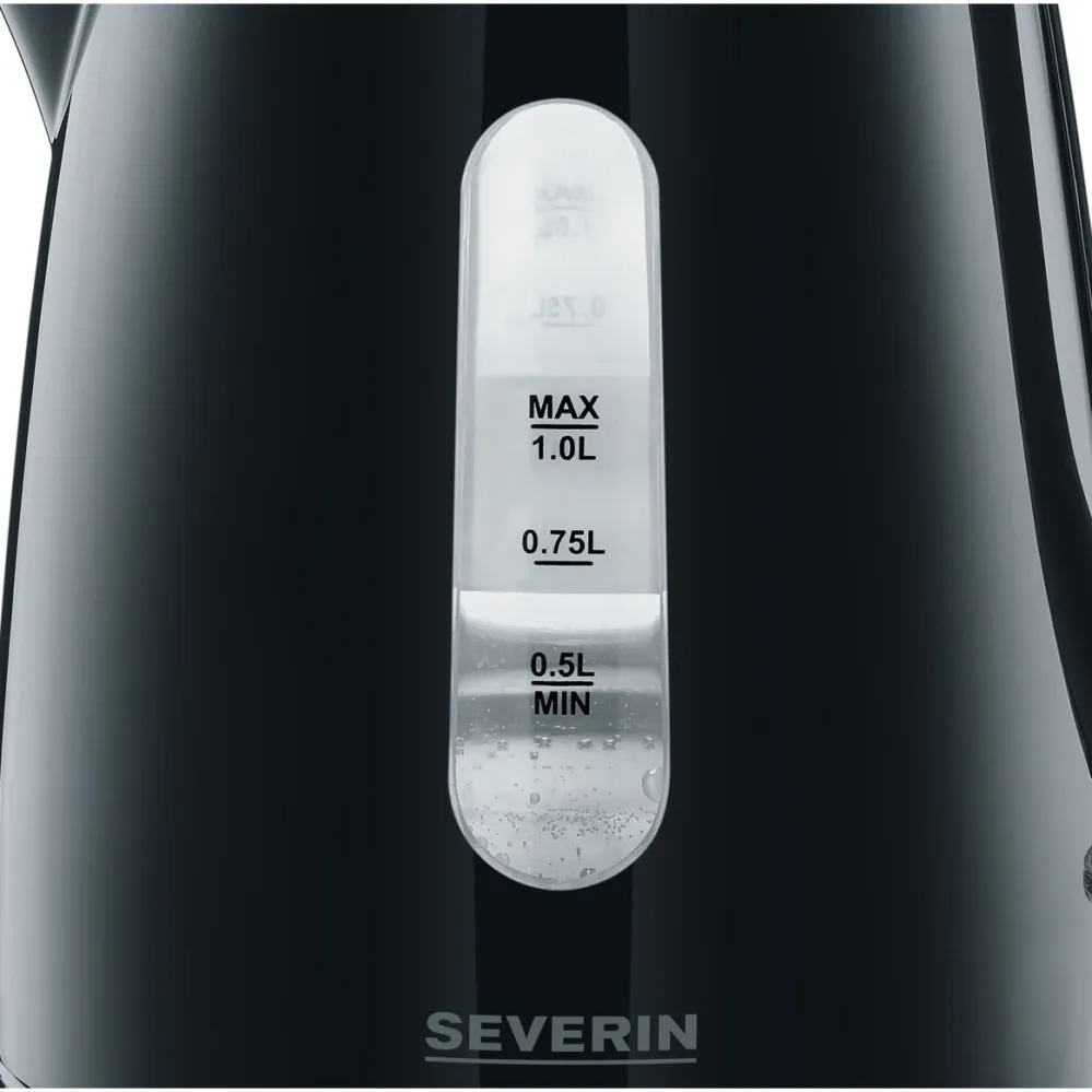Severin Kettle WK3410 Black, 1 litro