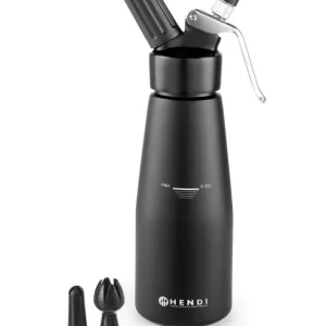 Sifone per panna Kitchen Line nero Cod. 588420
