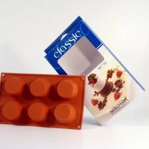 Silicone stampo 6 muffins d.69mm sf023
