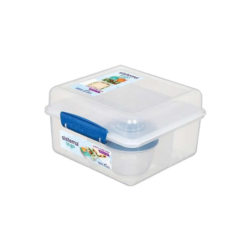 Sistema Contenitore per il pranzo - Lunch Cube Max To Go - 2L - Blu Oceano